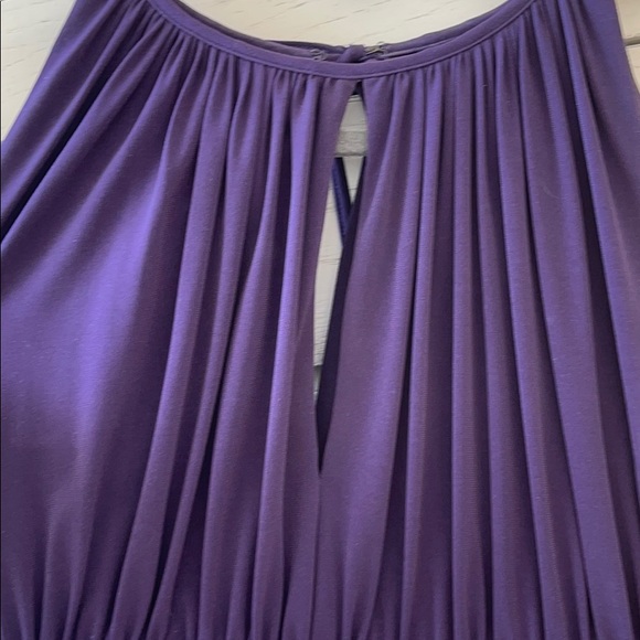 JS Boutique Purple Keyhole Dress - Picture 5 of 7
